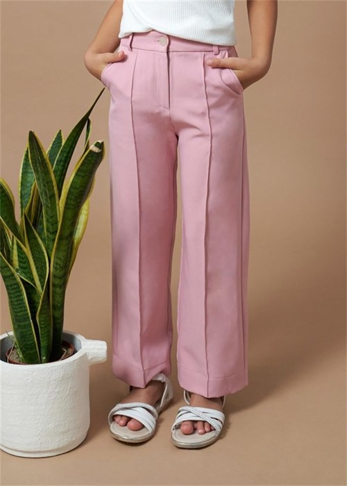 Mayoral Kız Çocuk Uzun Krep Pantolon Kuvars 6521