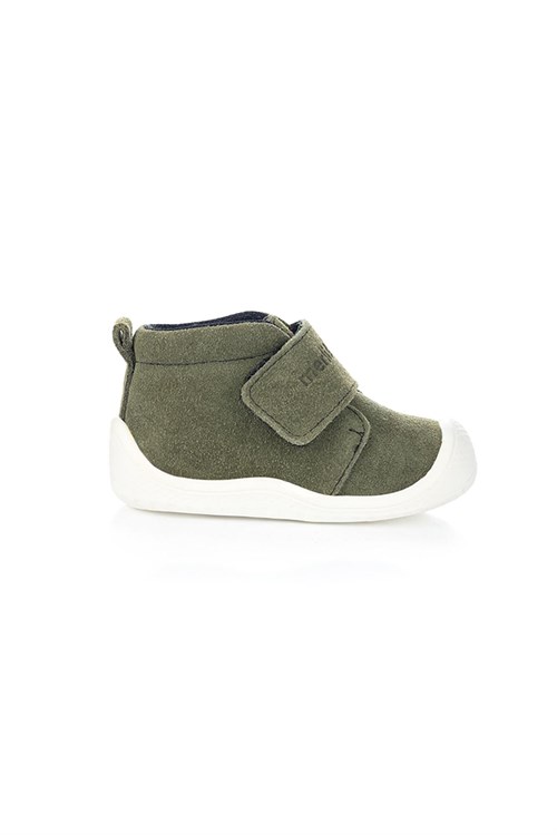 Merli&Rose Bebek Stride İlk Adım Botu Haki-Beyaz 2161