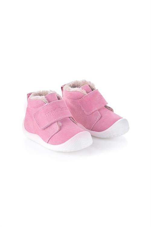 Merli&Rose Bebek Stride Peluş İlk Adım Botu Pembe-Beyaz 2362