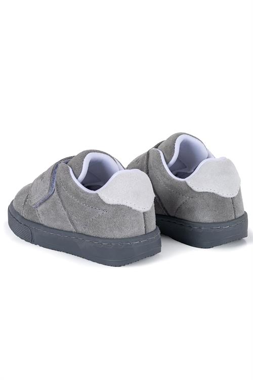 Merli&Rose Çocuk Merli Süet Sneakar Gri 115-13