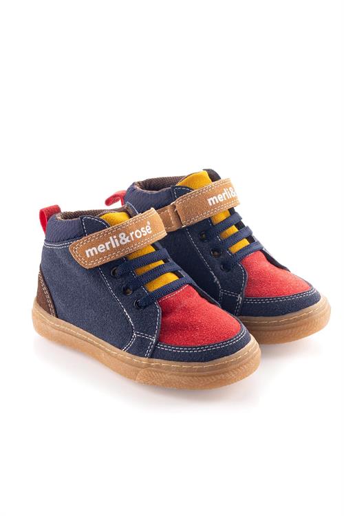 Merli&Rose Erkek Çocuk Shine Bot Sarı-Lacivert 138-16
