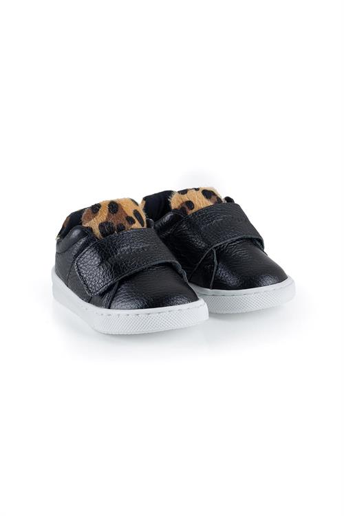 Merli&Rose Kız Bebek Merli Sneaker Siyah-Beyaz/Leopar 115-46