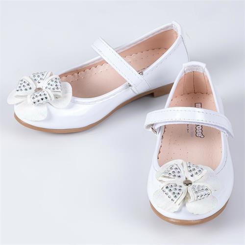 Merli&Rose Kız Bebek Yonca Babet Beyaz B9060