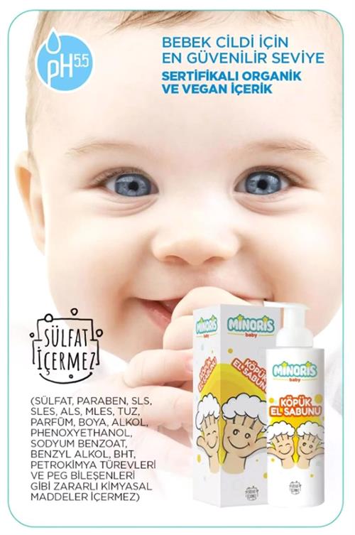 Minoris Baby Köpük El Sabunu 300ml