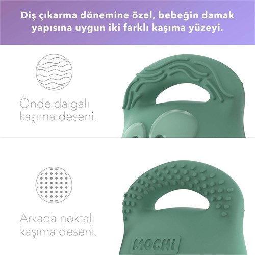 Mochi Diş Kaşıyıcı Yeşil 2360