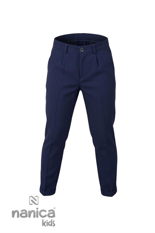 Nanica Kids Erkek Çocuk Kruvaze Takım Elbise Lacivert 126639
