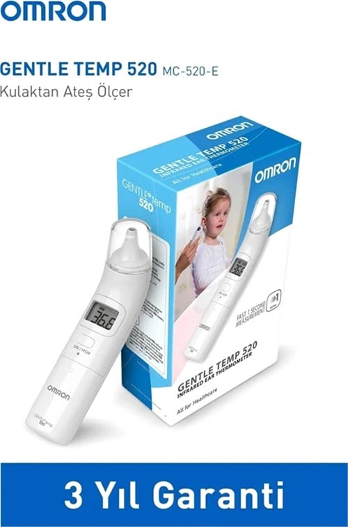 Omron Gentle Temp Kulaktan Ateş Ölçer 520