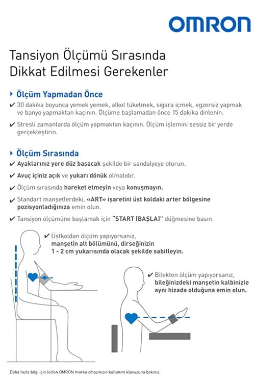 Omron M2+ Geniş Manşetli Üst Koldan Pilli Dijital Tansiyon Aleti
