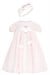 Pamina Kız Bebek Bandanalı 3D Elbise Pembe 36173