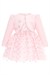 Pamina Kız Bebek Bolero Elbise Takım Pembe 36361