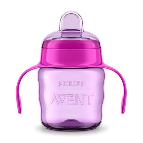 Philips Avent Eğitici Damlatmaz Bardak 200 Ml Mor SCF551/03