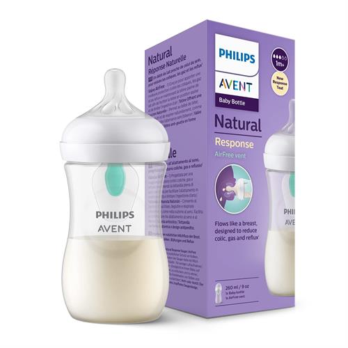Philips Avent Natural Response Antikolik Biberon  260ml 1Ay SCY673/01