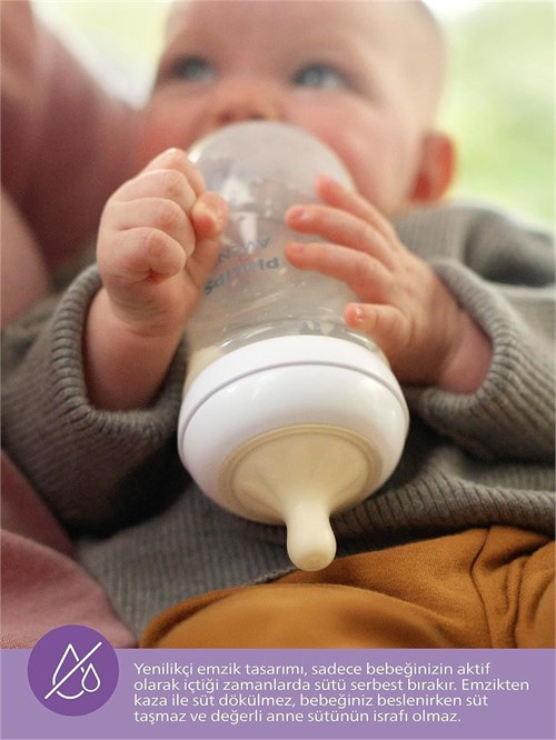 Philips Avent Natural Response Doğal Tepkili Pp 2li Biberon Seti 260ml 1Ay SCY903/02
