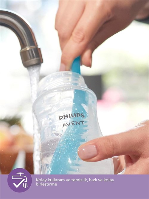 Philips Avent Natural Response PP Pembe Biberon 1+ Ay 260 ml SCY903/11