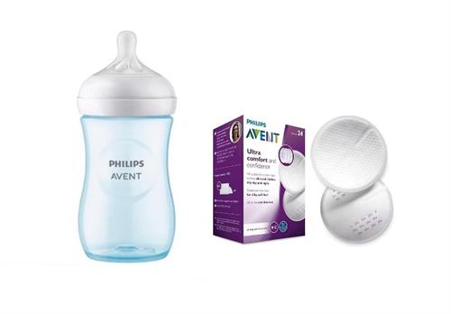 Philips Avent Suluk+Göğüs Pedi Set