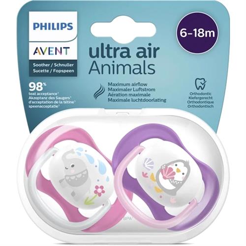Philips Avent Ultra Air Emzik 6-18 Ay Kız Scf080/08