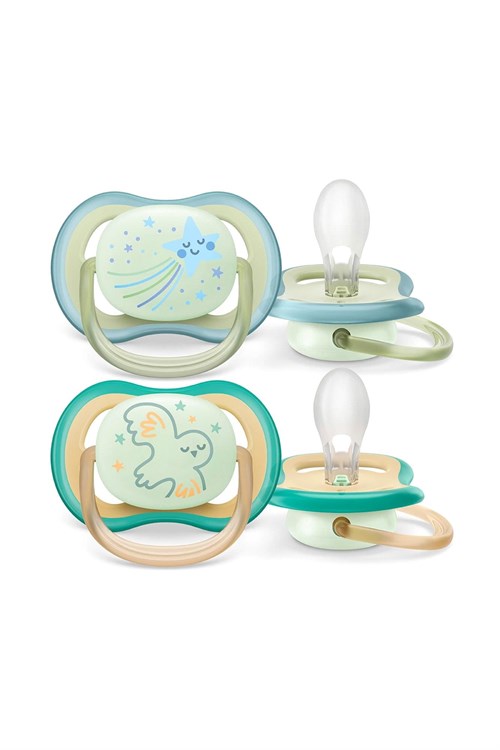 Philips Avent Ultra Air Gece 2li Emzik Erkek 0-6  Ay Scf376/18