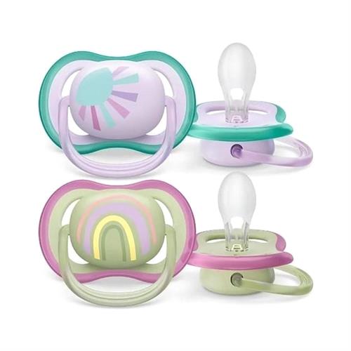 Philips Avent Ultra Aır Kız Bebek 2li 0-6 Ay Emzik Scf085/59