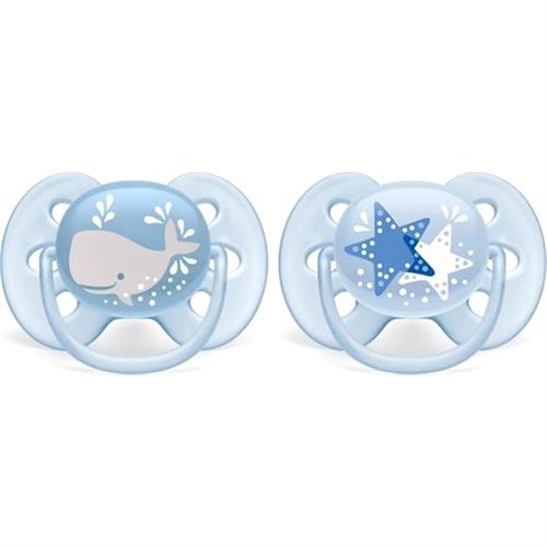 Philips Avent Ultra Soft Emzik 6-18 Ay Erkek Scf223/03