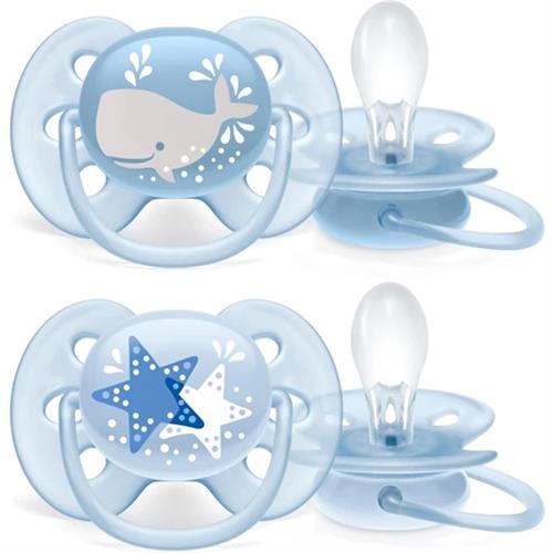 Philips Avent Ultra Soft Emzik 6-18 Ay Erkek Scf223/03