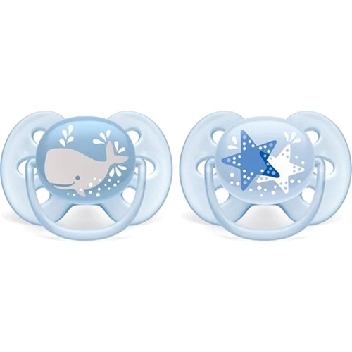 Philips Avent Ultra Soft Emzik 6-18 Ay Erkek Scf223/03