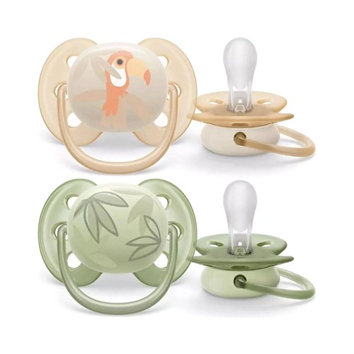 Philips Avent Ultra Soft Yumuşak Emzik 2li 0-6+ Ay Erkek Scf091/07
