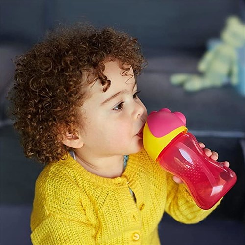 Philips Avent Yeni Desenli Pipetli Bardak 300 Ml Pembe SCF798/02