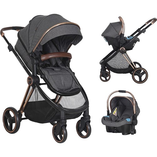 Prego 2098 Macan Bebek Arabası Gri
