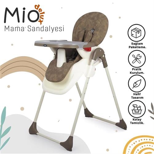 Prego 3032 Mio Deluxe Mama Sandalyesi Krem