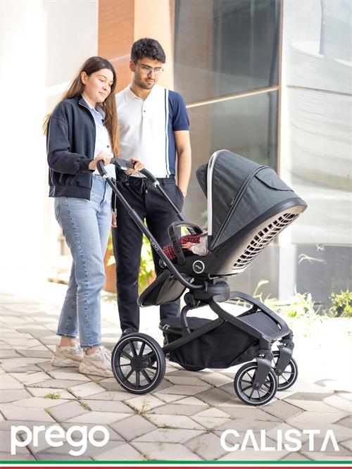 Prego Calista Travel Sistem Bebek Arabası Gri 2045 