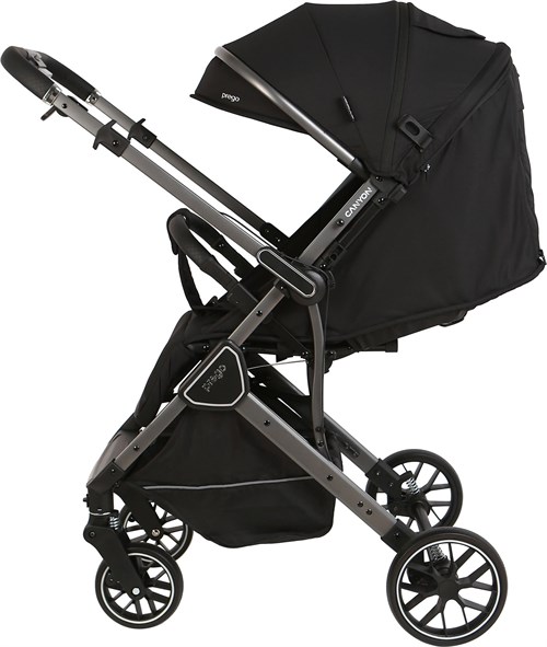 Prego Canyon Koldan Çift Yönlü Kabin Boy Bebek Arabası Siyah 2430