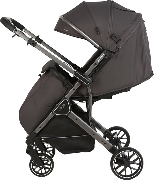 Prego Canyon Koldan Çift Yönlü Kabin Boy Bebek Arabası Gri 2430