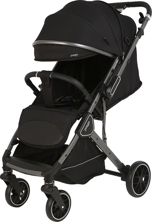 Prego Canyon Koldan Çift Yönlü Kabin Boy Bebek Arabası Siyah 2430