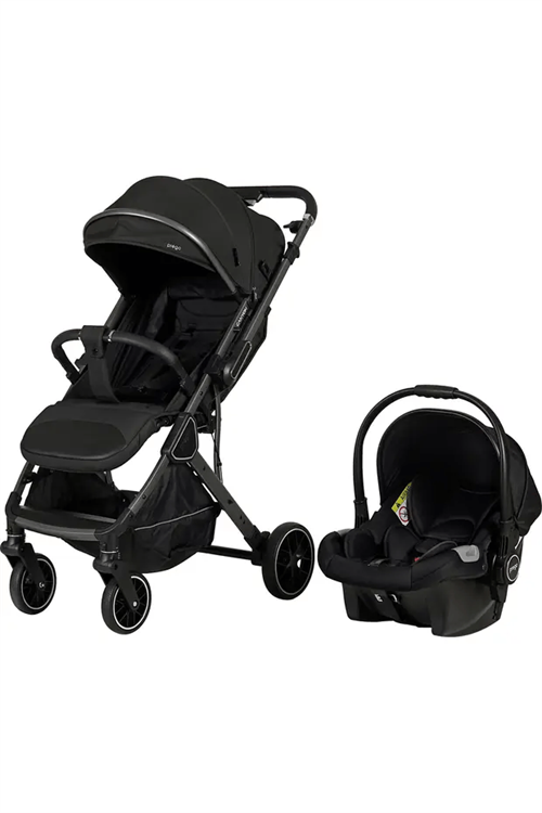 Prego Canyon Travel Sistem Çift Yönlü Bebek Arabası Siyah
