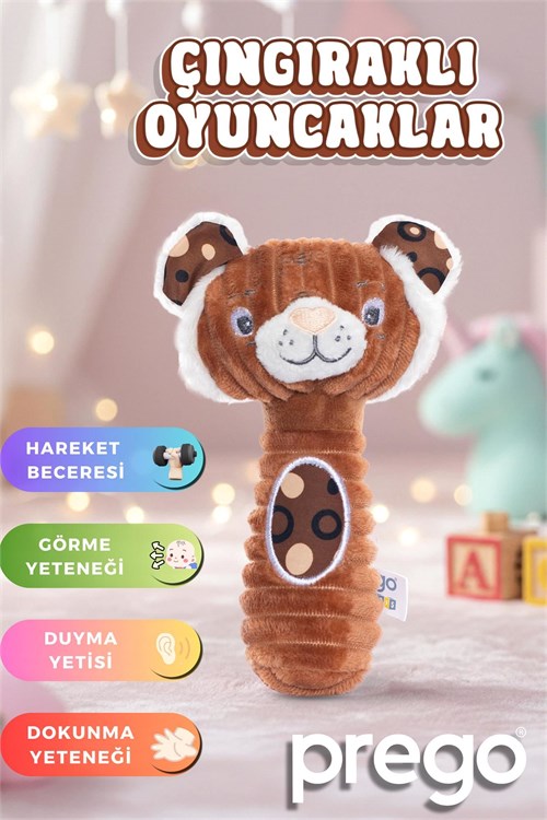 Prego Çıngıraklı Oyuncaklar Kaplan P210594