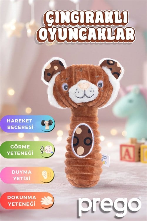 Prego Çıngıraklı Oyuncaklar Kaplan P210594