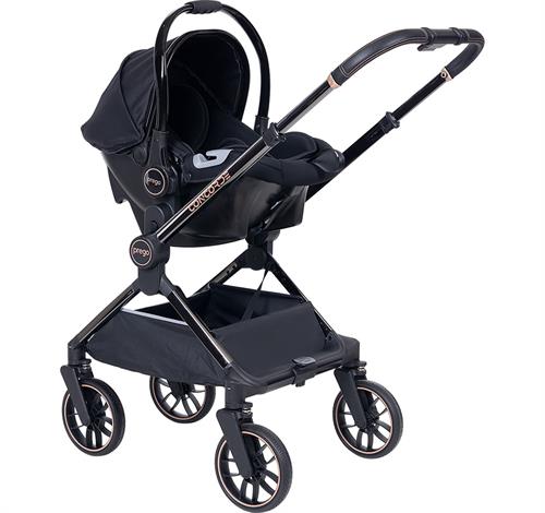 Prego Concorde Travel Sistem Bebek Arabası Yeni Siyah 