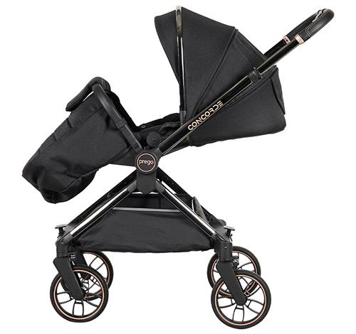 Prego Concorde Travel Sistem Bebek Arabası Yeni Siyah 