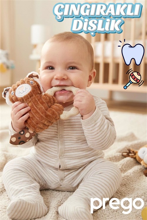 Prego Dişlik ve Çıngıraklı Oyuncaklar Kaplan P210591