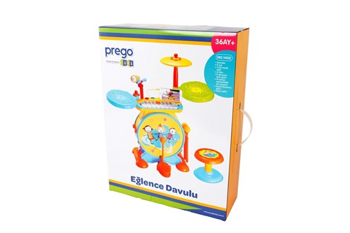 Prego Eğlence Davulu Mavi 1402