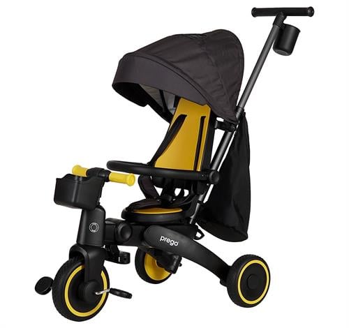 Prego Evo 2 Teker Olabilen 3 Tekerli Bisiklet Sarı T807A