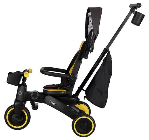 Prego Evo 2 Teker Olabilen 3 Tekerli Bisiklet Sarı T807A