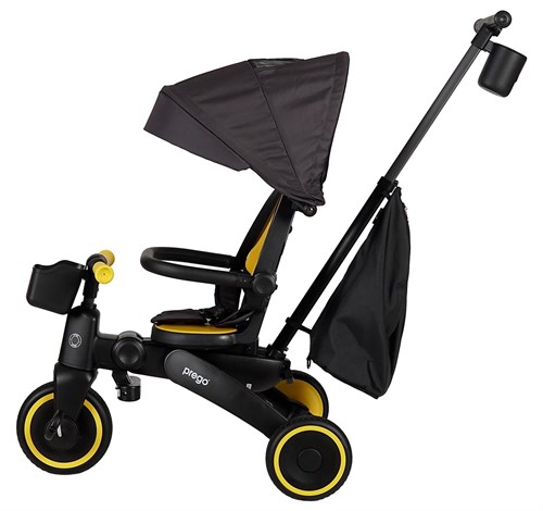 Prego Evo 2 Teker Olabilen 3 Tekerli Bisiklet Sarı T807A