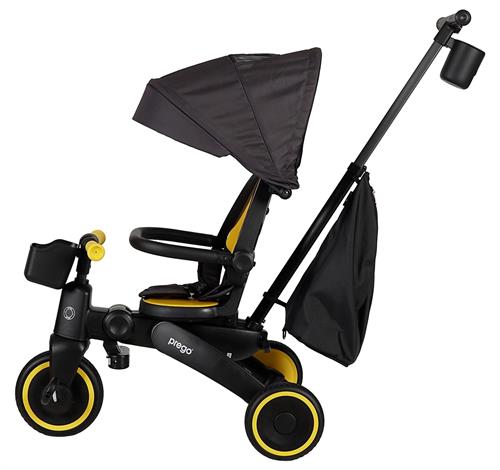 Prego Evo 2 Teker Olabilen 3 Tekerli Bisiklet Sarı T807A