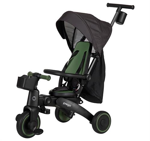 Prego Evo 2 Teker Olabilen 3 Tekerli Bisiklet Yeşil T807A