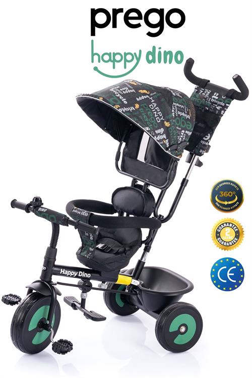 Prego Happy Dino Çocuk Bisikleti T307 Yeşil