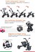 Prego Happy Dino Plus 360° Dönebilen Koltuklu Tamamen Katlanabilir Çocuk Bisikleti Bej P670