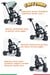 Prego Happy Dino Plus 360° Dönebilen Koltuklu Tamamen Katlanabilir Çocuk Bisikleti Yeşil P670
