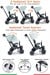 Prego Happy Dino Plus 360° Dönebilen Koltuklu Tamamen Katlanabilir Çocuk Bisikleti Yeşil P670
