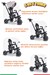 Prego Happy Dino Plus 360° Dönebilen Koltuklu Tamamen Katlanabilir Çocuk Bisikleti Bej P670